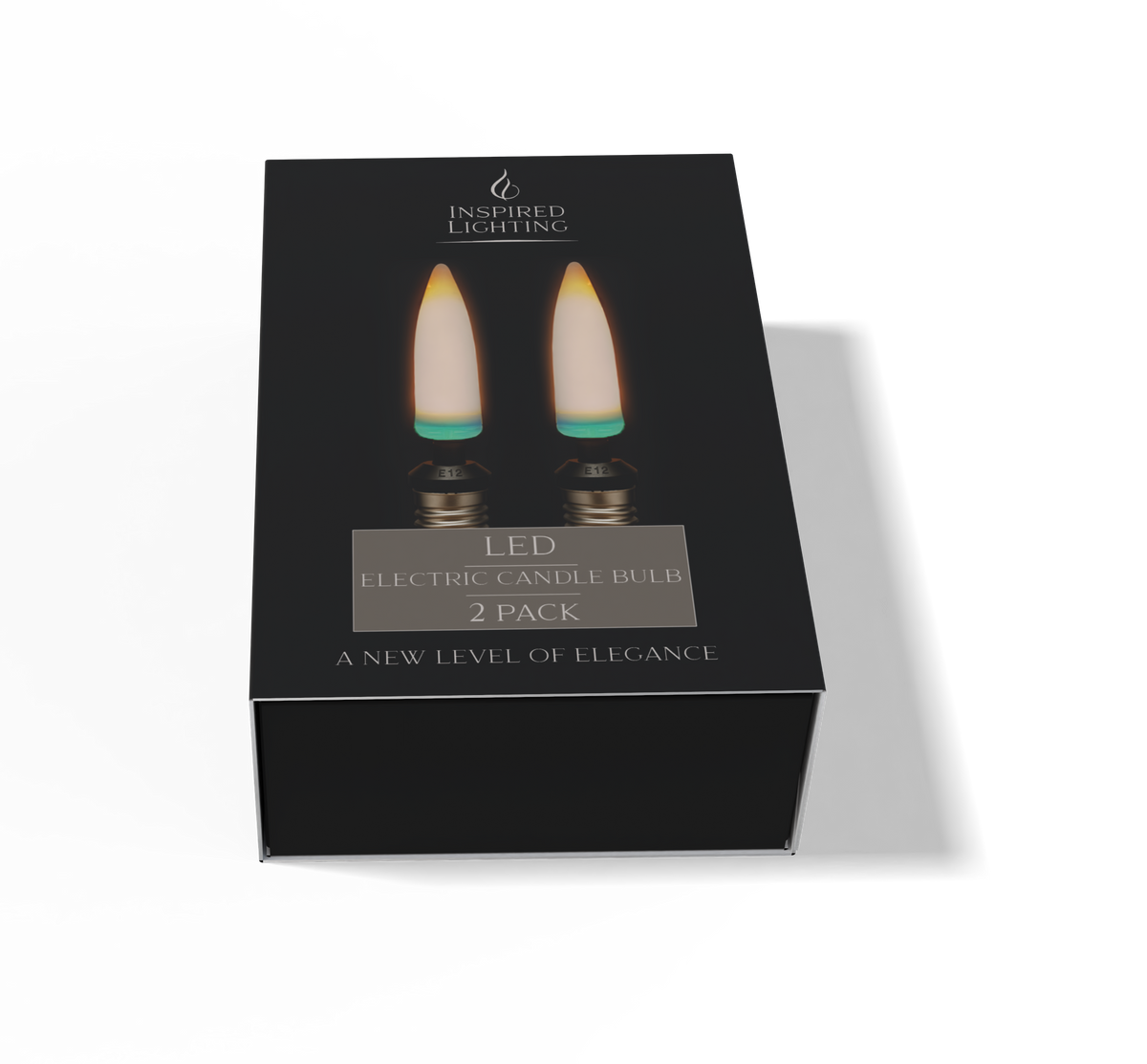 The Inspired Lightbulb - "Nonmoving" LED Bulb - Box of 2
