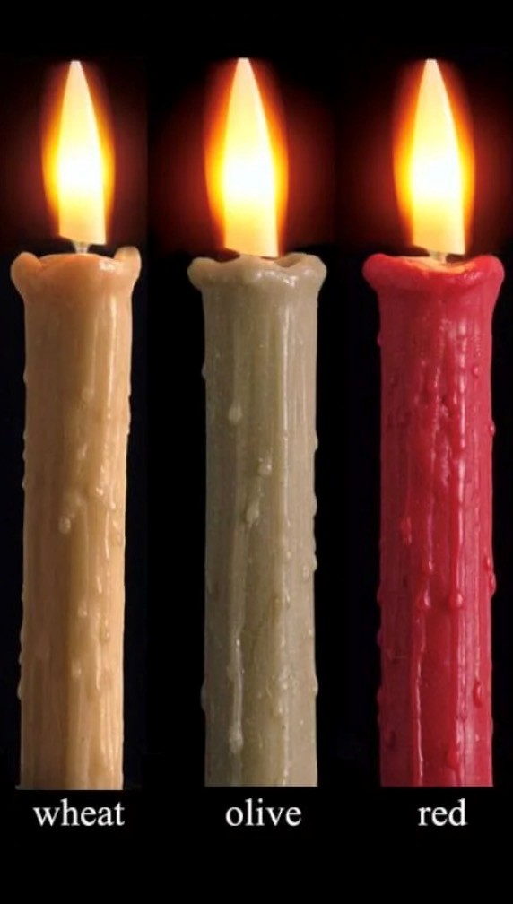 The Premium Colorful Beeswax Candle Sleeves