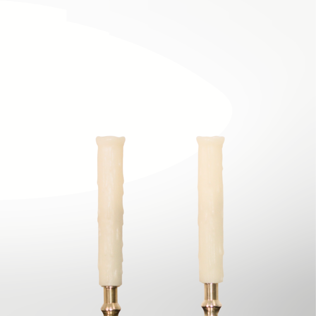 Premium Beeswax Candle Sleeves - Box of 2